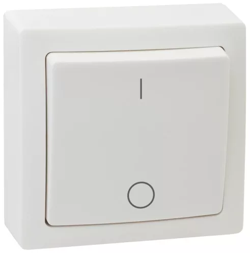 Tracon TFK102, Falon kívüli kétpólusú kapcsoló 10AX/250VAC, IP20 (102)