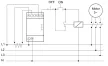 Tracon TFKV-AKD05 Védőrelé, áramcsökkenés ellen 0.5-5A/230V AC, 250V AC, 10A/24V AC/DC
