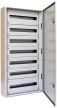 Tracon TGEF6012020 Fémajtós fém elosztószekrény W×L×H=600×1200×200 / 168M (7×24) , IP54
