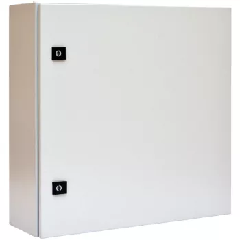   Tracon TGEF606020, Fémajtós fém elosztószekrény W×L×H=600×600×200 / 72M (3×24), IP54