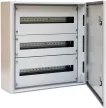 Tracon TGEF606020, Fémajtós fém elosztószekrény W×L×H=600×600×200 / 72M (3×24), IP54