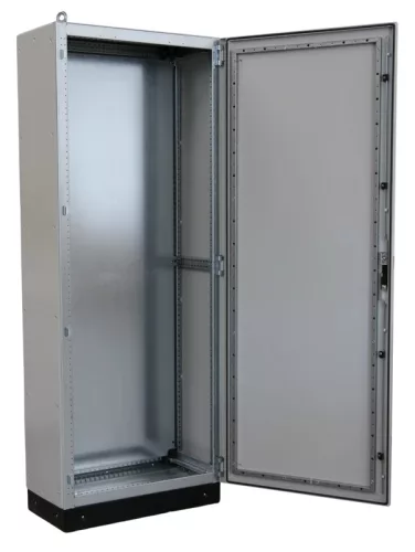 Tracon TGEFM8021040 Moduláris (sorolható) fém elosztószekrény teli szerelőlappal W×L×H=800×2100×400 / IP54