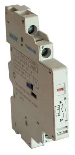 Tracon TGV2-D0101 Túlterhelési kijelző kioldásjelzővel és segédérintkezővel 1×NC+1×NC