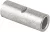 Tracon TH10, Szigeteletlen toldóhüvely, ónozott elektrolitréz 10mm2, (d1=4,5mm, L=15mm)