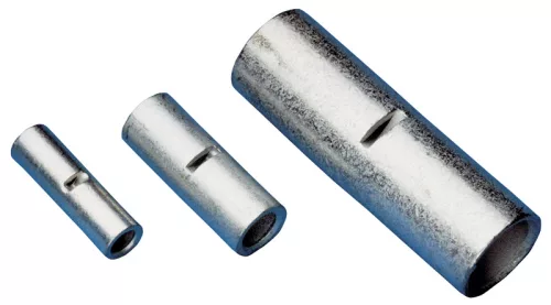 Tracon TH120, Szigeteletlen toldóhüvely, ónozott elektrolitréz 120mm2, (d1=15mm, L=38mm)