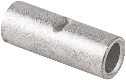 Tracon TH4, Szigeteletlen toldóhüvely, ónozott elektrolitréz 4mm2, (d1=2,8mm, L=15mm)