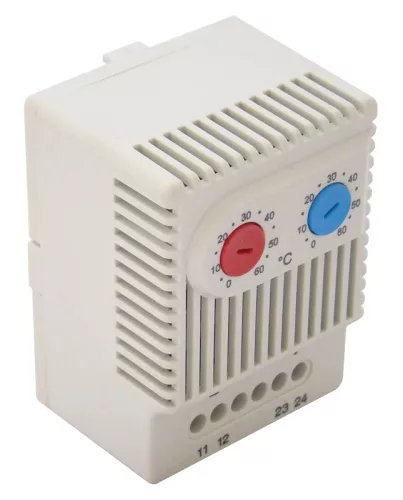 Tracon THMS-11 Termosztát (Hőmérséklet szabályozók) univerzális 1×NO+1×NC, 10A, 250V AC