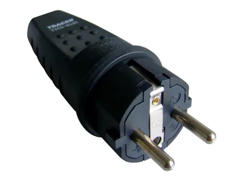 Tracon TICS-012G védőérintkezős csatlakozó 16A, 250V, 2P+E, IP44