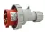 Tracon TICS-0152H ipari csatlakozódugó 16A, 400V, 3P+N+E, 6h, IP67