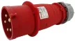 Tracon TICS-025PF ipari csatlakozódugó 32A, 400V, 3P+N+E, 6h, IP44