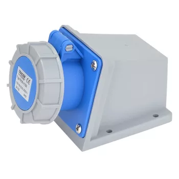Tracon TICS-1132 ipari csatlakozóaljzat 16A, 250V, 2P+E, 6h, IP67
