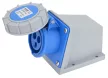 Tracon TICS-1132 ipari csatlakozóaljzat 16A, 250V, 2P+E, 6h, IP67