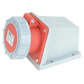   Tracon TICS-1142 Felületre szerelhető ipari csatlakozóaljzat 16A, 400V, 3P+E, 6h, IP67