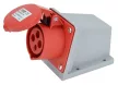Tracon TICS-114 ipari csatlakozóaljzat 16A, 400V, 3P+E, 6h, IP44