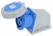 Tracon TICS-1232 ipari csatlakozóaljzat 32A, 250V, 2P+E, 6h, IP67