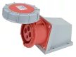 Tracon TICS-1242 ipari csatlakozóaljzat 32A, 400V, 3P+E, 6h, IP67