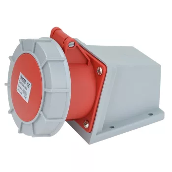 Tracon TICS-1252 ipari csatlakozóaljzat 32A, 400V, 3P+N+E, 6h, IP67