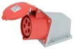 Tracon TICS-125 ipari csatlakozóaljzat 32A, 400V, 3P+N+E, 6h, IP44