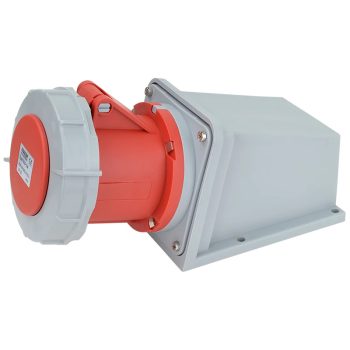   Tracon TICS-134 Felületre szerelhető ipari csatlakozóaljzat 63A, 400V, 3P+E, 6h, IP67