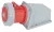 Tracon TICS-135 ipari csatlakozóaljzat 63A, 400V, 3P+N+E, 6h, IP67