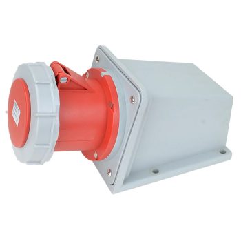   Tracon TICS-144 Felületre szerelhető ipari csatlakozóaljzat 125A, 400V, 3P+E, 6h, IP67