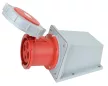 Tracon TICS-144 ipari csatlakozóaljzat 125A, 400V, 3P+E, 6h, IP67