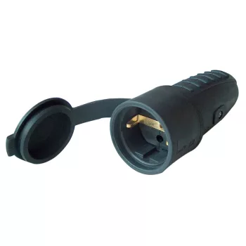 Tracon TICS-212G védőérintkezős csatlakozó 16A, 250V, 2P+E, IP44