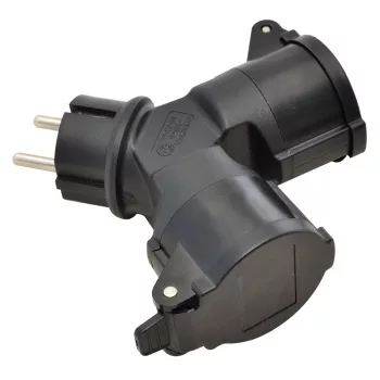 Tracon TICS-212GD védőérintkezős csatlakozó 16A, IP44