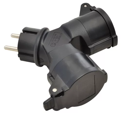 Tracon TICS-212GD védőérintkezős csatlakozó 16A, IP44