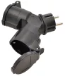 Tracon TICS-212GD védőérintkezős csatlakozó 16A, IP44