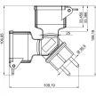 Tracon TICS-212GD védőérintkezős csatlakozó 16A, IP44