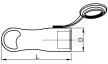 Tracon TICS-212GH védőérintkezős csatlakozó 16A, 250V, 2P+E, IP44