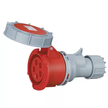 Tracon TICS-2152H ipari csatlakozóaljzat 16A, 400V, 3P+N+E, 6h, IP67