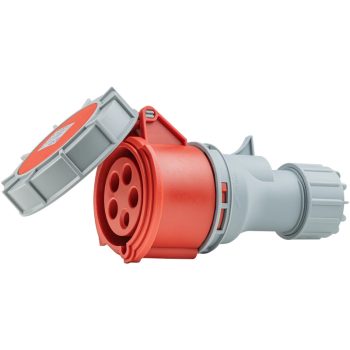   Tracon TICS-2252H Ipari csatlakozóaljzat, fokozott védelemmel 32A, 400V, 3P+N+E, 6h, IP67