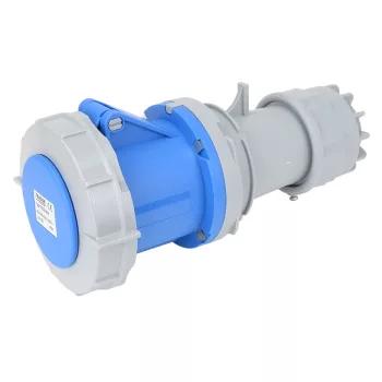 Tracon TICS-233 ipari csatlakozóaljzat 63A, 250V, 2P+E, 6h, IP67