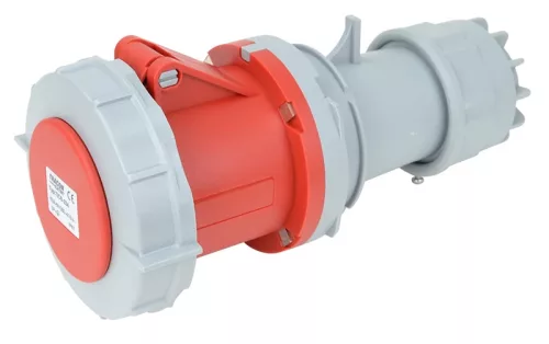 Tracon TICS-234 ipari csatlakozóaljzat 63A, 400V, 3P+E, 6h, IP67