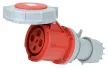 Tracon TICS-234 ipari csatlakozóaljzat 63A, 400V, 3P+E, 6h, IP67