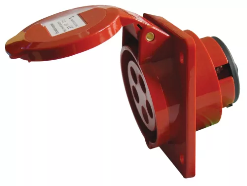 Tracon TICS-315 ipari csatlakozóaljzat 16A, 400V, 3P+N+E, 6h, IP44