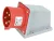 Tracon TICS-525 ipari csatlakozódugó 32A, 400V, 3P+N+E, 6h, IP44