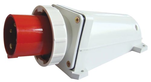 Tracon TICS-534 Felületre szerelhető ipari csatlakozó dugó 63A, 400V, 3P+E, 6h, IP67