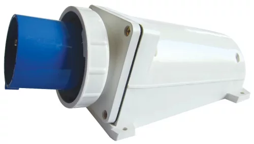 Tracon TICS-543 ipari csatlakozódugó 125A, 250V, 2P+E, 6h, IP67