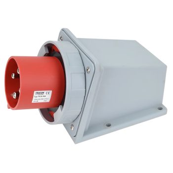   Tracon TICS-544 Felületre szerelhető ipari csatlakozó dugó 125A, 400V, 3P+E, 6h, IP67