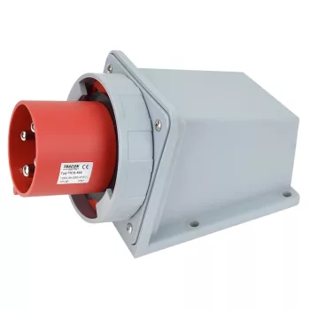 Tracon TICS-544 ipari csatlakozódugó 125A, 400V, 3P+E, 6h, IP67