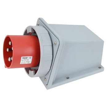   Tracon TICS-545 Felületre szerelhető ipari csatlakozó dugó 125A, 400V, 3P+N+E, 6h, IP67