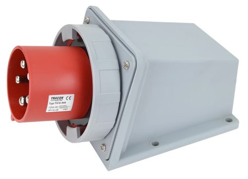 Tracon TICS-545 Felületre szerelhető ipari csatlakozó dugó 125A, 400V, 3P+N+E, 6h, IP67