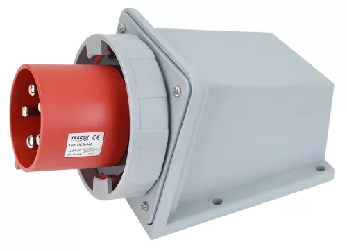 Tracon TICS-545 ipari csatlakozódugó 125A, 400V, 3P+N+E, 6h, IP67