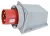 Tracon TICS-545 ipari csatlakozódugó 125A, 400V, 3P+N+E, 6h, IP67