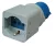 Tracon TICS-A1 csatlakozó adapter 16A, 250V, 2P+E, 6h