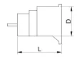 Tracon TICS-A3 csatlakozó adapter 16A, 250V, 2P+E, 6h