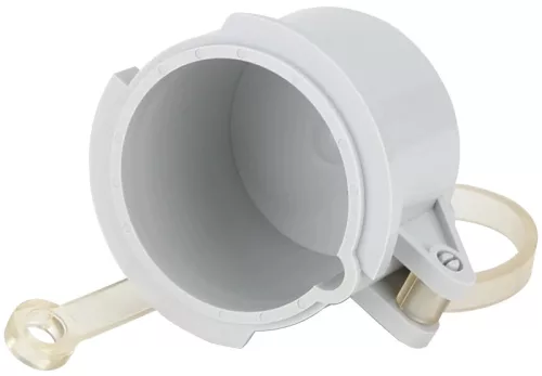 Tracon TICSCAP3234 Vízálló takarósapka csatlakozódugóhoz TICS-0232H..,TICS-0242H.. (32A,3P/4P) d=59mm, IP67